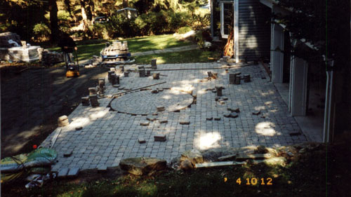 Landscaping brick work by Stone Hedge Farm
