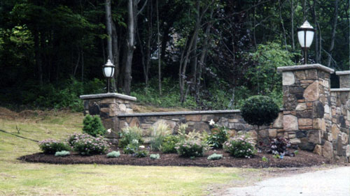 Landscaping consultation home entrance